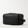 Full-Grain Leather Wash Bag - BK Full-Grain Leather Wash Bag - BK