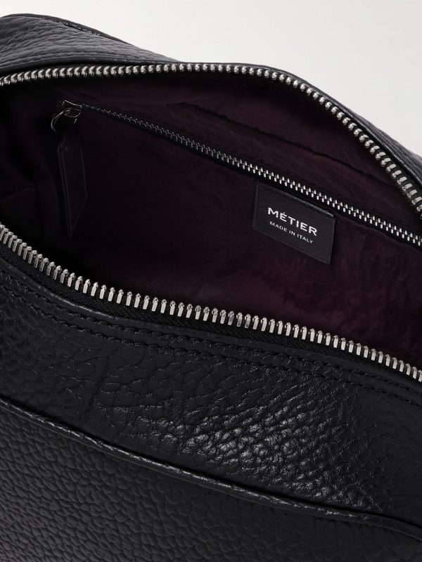 Full-Grain Leather Wash Bag - E1 Full-Grain Leather Wash Bag - E1