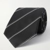 8cm Striped Silk-Twill Tie 8cm Striped Silk-Twill Tie
