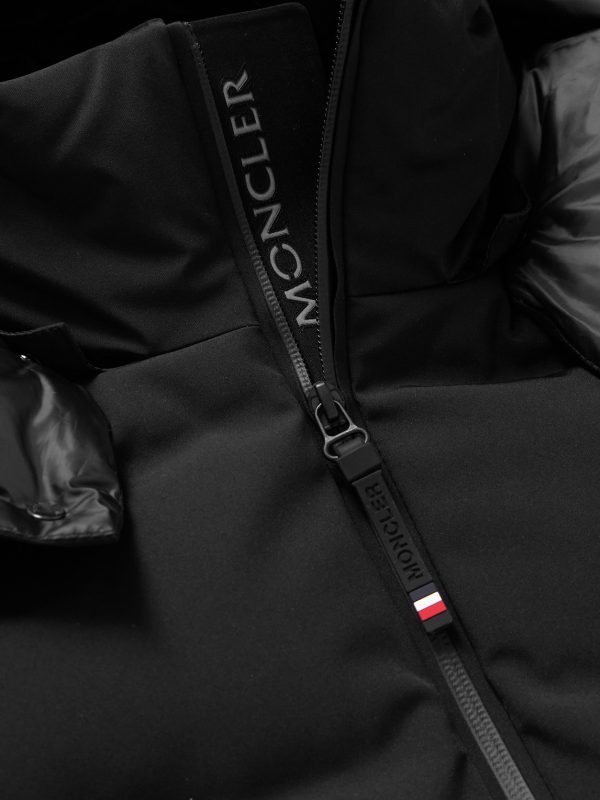 Montgetech Logo-Appliquéd Quilted Stretch-Nylon Hooded Down Ski Jacket - CU Montgetech Logo-Appliquéd Quilted Stretch-Nylon Hooded Down Ski Jacket - CU