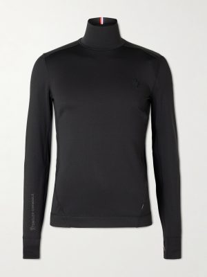 Slim-Fit Logo-Appliquéd Polartec® Power Grid™ Base Layer