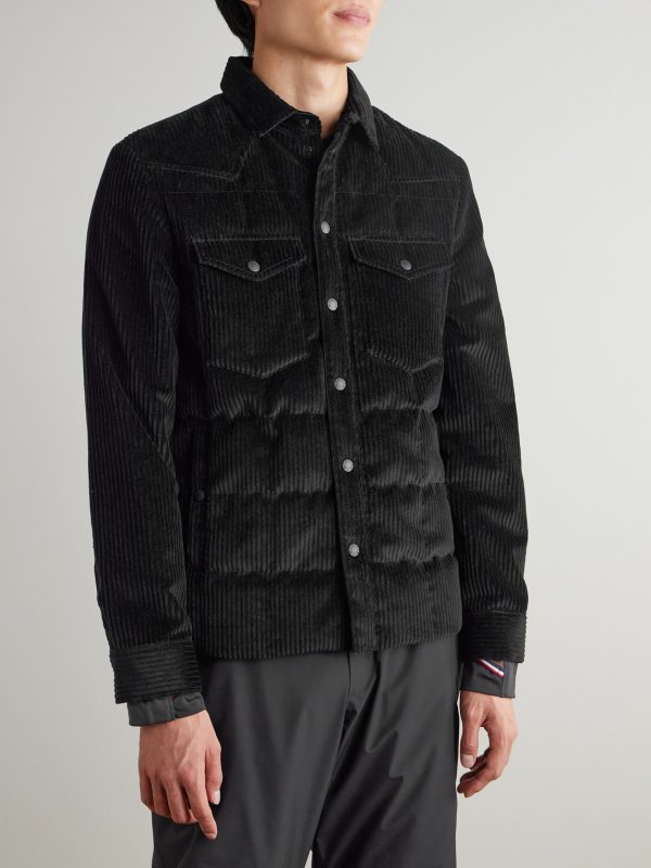 Gelt Cotton-Blend Corduroy Down Ski Jacket - FR Gelt Cotton-Blend Corduroy Down Ski Jacket - FR