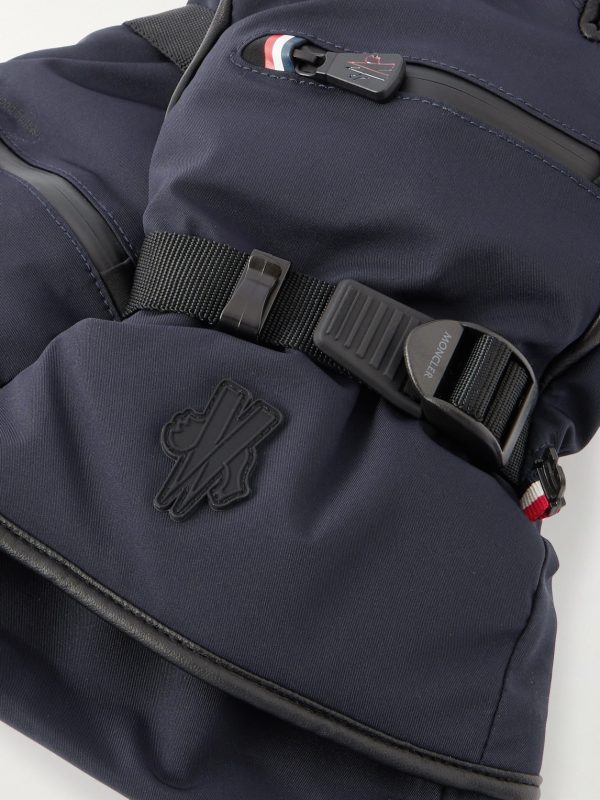 Leather-Trimmed Shell Ski Gloves - CU Leather-Trimmed Shell Ski Gloves - CU