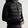 Quilted Shell and Polartec® Power Stretch™ Pro Hooded Down Jacket - FR Quilted Shell and Polartec® Power Stretch™ Pro Hooded Down Jacket - FR