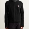 Logo-Appliquéd Shell-Trimmed Fleece Jacket - FR Logo-Appliquéd Shell-Trimmed Fleece Jacket - FR