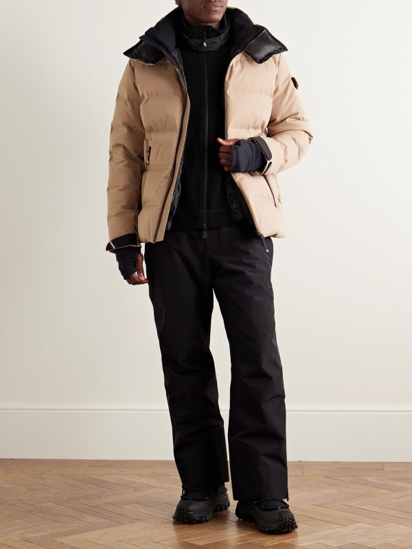Logo-Appliquéd Shell-Trimmed Fleece Jacket - OU Logo-Appliquéd Shell-Trimmed Fleece Jacket - OU