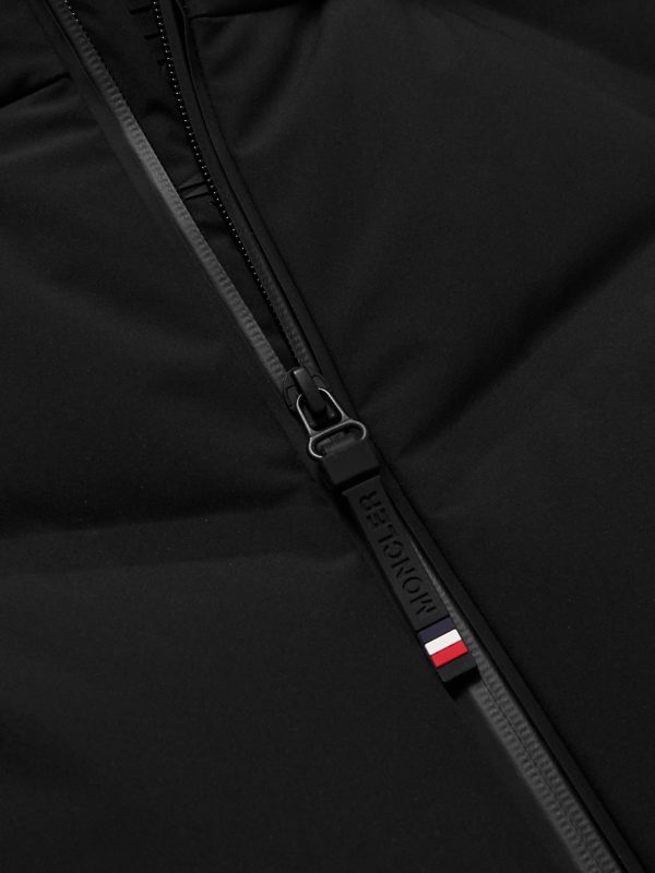 Quilted Tech-Poplin Hooded Down Jacket - E1 Quilted Tech-Poplin Hooded Down Jacket - E1