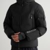 Quilted Tech-Poplin Hooded Down Jacket - FR Quilted Tech-Poplin Hooded Down Jacket - FR
