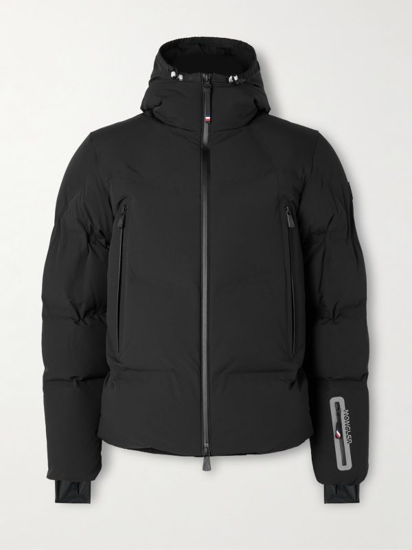 Quilted Tech-Poplin Hooded Down Jacket Quilted Tech-Poplin Hooded Down Jacket