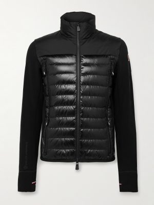 Panelled Quilted Shell and Power Stretch™ Pro Down Jacket