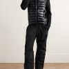 Panelled Quilted Shell and Power Stretch™ Pro Down Jacket - OU Panelled Quilted Shell and Power Stretch™ Pro Down Jacket - OU