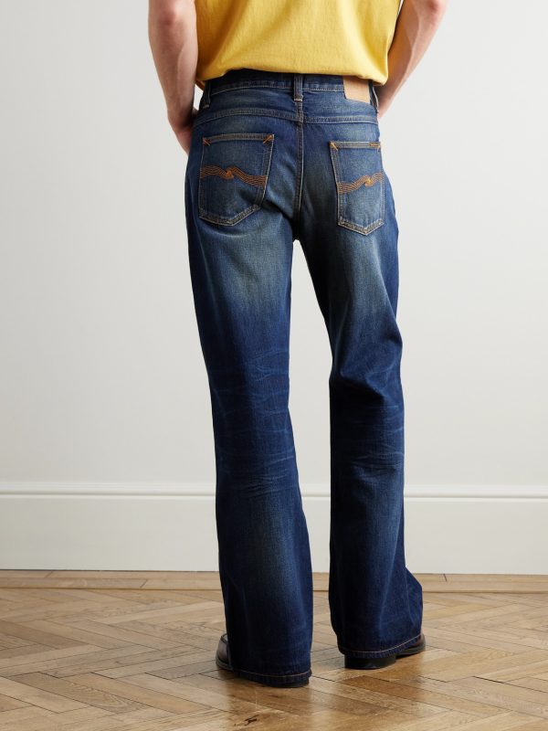 Glenn Flared Organic Jeans - BK Glenn Flared Organic Jeans - BK