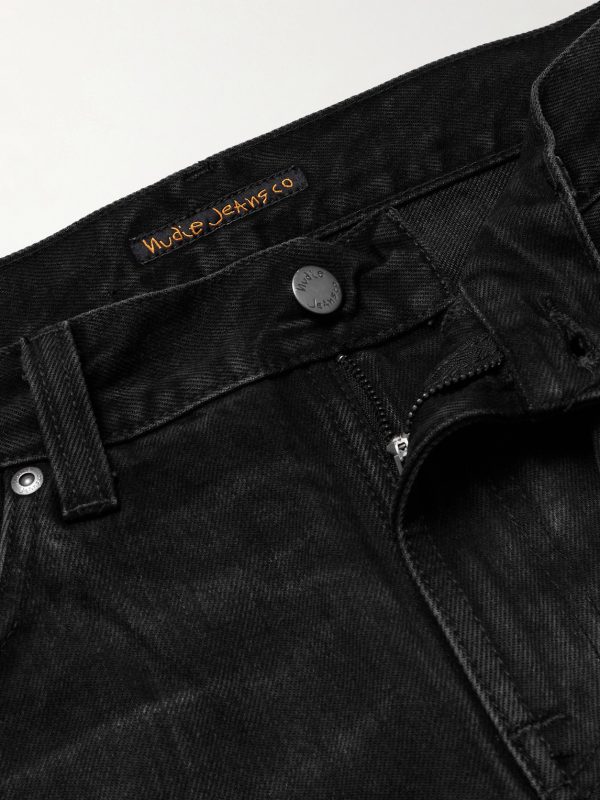 Gritty Jackson Slim-Fit Straight-Leg Organic Jeans - E1 Gritty Jackson Slim-Fit Straight-Leg Organic Jeans - E1