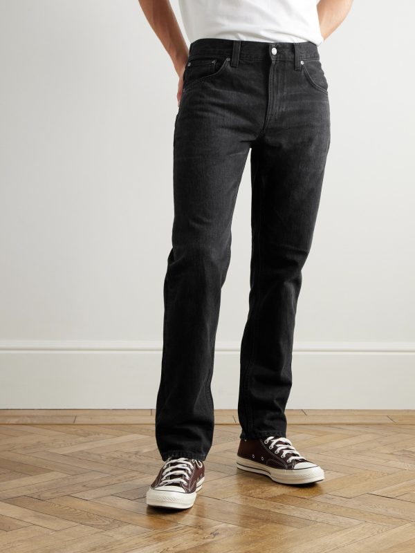 Gritty Jackson Slim-Fit Straight-Leg Organic Jeans - FR Gritty Jackson Slim-Fit Straight-Leg Organic Jeans - FR