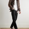 Gritty Jackson Slim-Fit Straight-Leg Organic Jeans - OU Gritty Jackson Slim-Fit Straight-Leg Organic Jeans - OU