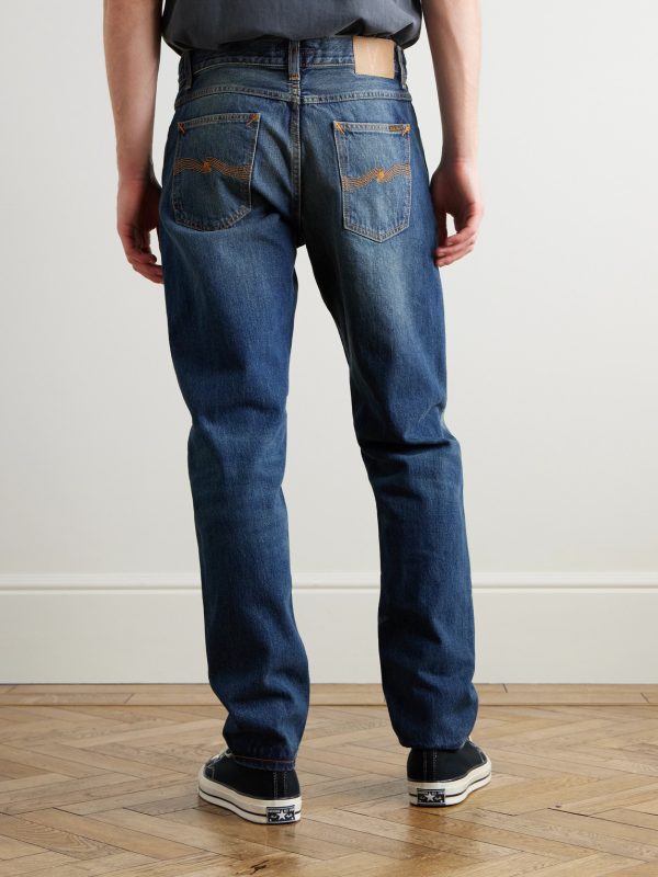Steady Eddie II Slim-Fit Straight-Leg Organic Jeans - BK