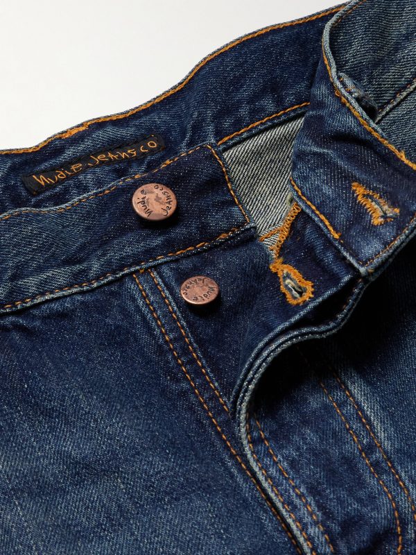 Steady Eddie II Slim-Fit Straight-Leg Organic Jeans - E1
