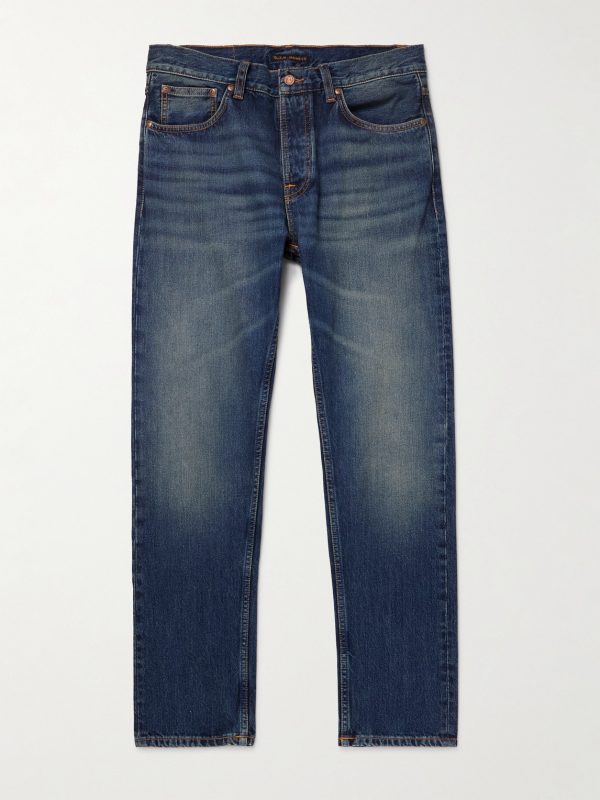 Steady Eddie II Slim-Fit Straight-Leg Organic Jeans
