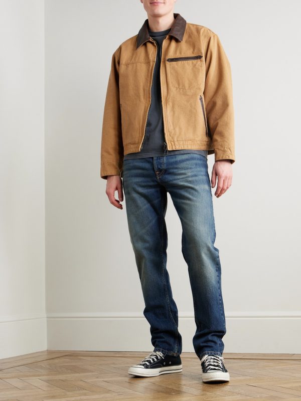Steady Eddie II Slim-Fit Straight-Leg Organic Jeans - OU
