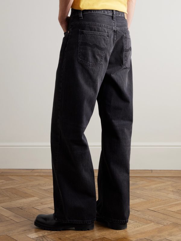 Loud Larry Wide-Leg Organic Jeans - BK Loud Larry Wide-Leg Organic Jeans - BK