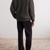 August Ribbed Wool Sweater - BK August Ribbed Wool Sweater - BK