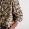 Julian Checked Cotton and Linen-Blend Shirt - CU