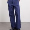 Tuff Tony Straight-Leg Herringbone Cotton Trousers - FR Tuff Tony Straight-Leg Herringbone Cotton Trousers - FR
