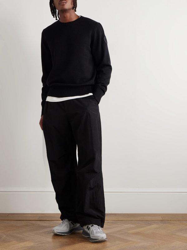 Rosseau Logo-Appliquéd Wool Sweater - OU Rosseau Logo-Appliquéd Wool Sweater - OU
