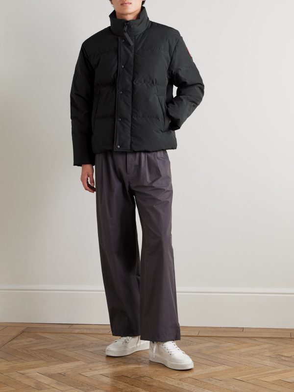 Bayview Logo-Appliquéd Quilted Arctic Tech® Down Jacket - OU Bayview Logo-Appliquéd Quilted Arctic Tech® Down Jacket - OU