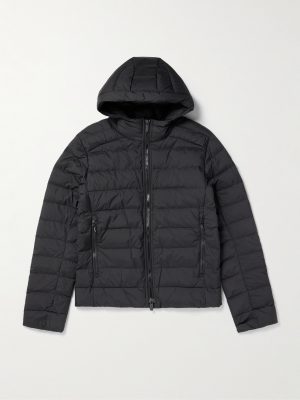 Crofton Logo-Appliquéd Quilted Enduraluxe® Hooded Down Jacket Crofton Logo-Appliquéd Quilted Enduraluxe® Hooded Down Jacket