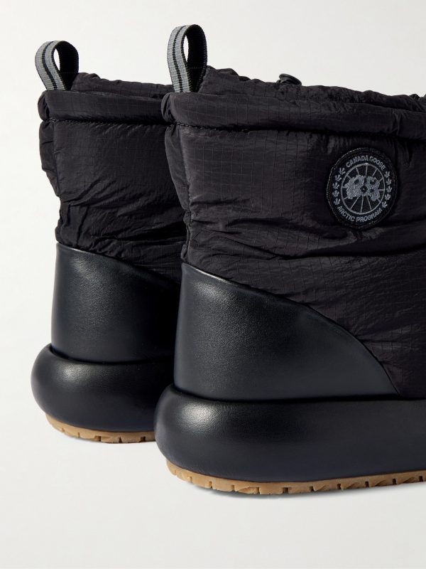 Pender Logo-Appliquéd Quilted Shell Boots - CU Pender Logo-Appliquéd Quilted Shell Boots - CU