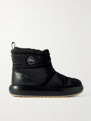 Pender Logo-Appliquéd Quilted Shell Boots Pender Logo-Appliquéd Quilted Shell Boots