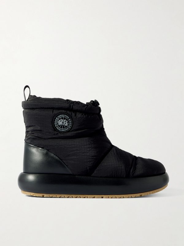 Pender Logo-Appliquéd Quilted Shell Boots Pender Logo-Appliquéd Quilted Shell Boots
