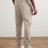 Huron Tapered Logo-Appliquéd Cotton-Jersey Sweatpants - BK Huron Tapered Logo-Appliquéd Cotton-Jersey Sweatpants - BK
