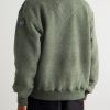 Hudson Logo-Appliquéd Recycled Wool-Blend Fleece Bomber Jacket - BK Hudson Logo-Appliquéd Recycled Wool-Blend Fleece Bomber Jacket - BK