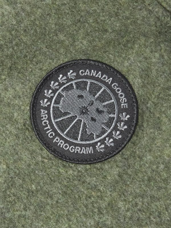 Hudson Logo-Appliquéd Recycled Wool-Blend Fleece Bomber Jacket - E1 Hudson Logo-Appliquéd Recycled Wool-Blend Fleece Bomber Jacket - E1