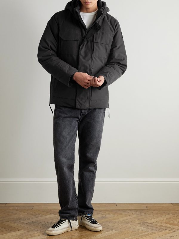 Maitland Padded Cotton-Blend Canvas Down Parka - OU Maitland Padded Cotton-Blend Canvas Down Parka - OU