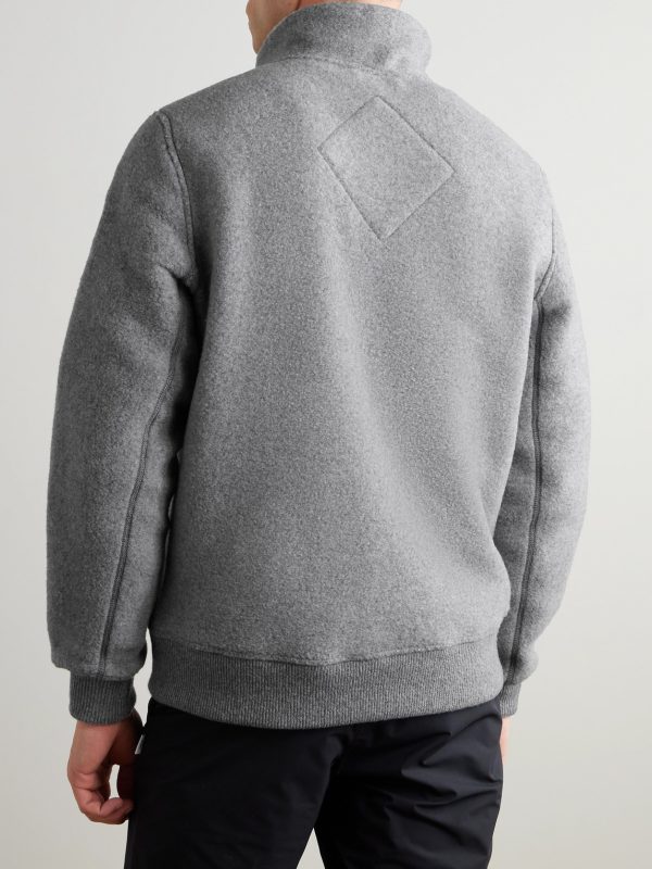 Lawson Recycled Wool-Blend Fleece Jacket - BK