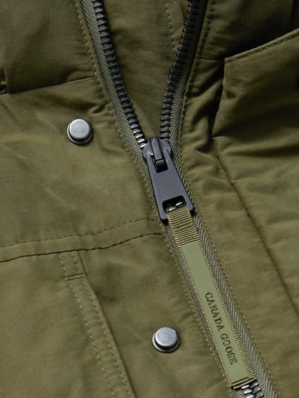 Maitland Cotton and Nylon-Blend Canvas Down Parka - CU Maitland Cotton and Nylon-Blend Canvas Down Parka - CU