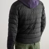 Crofton Logo-Appliquéd Quilted Enduraluxe® Down Jacket - BK