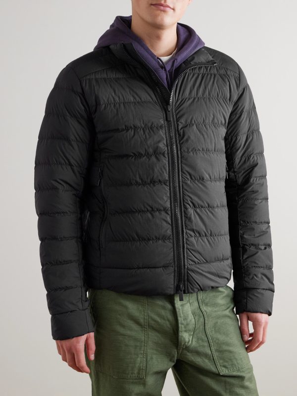 Crofton Logo-Appliquéd Quilted Enduraluxe® Down Jacket - FR