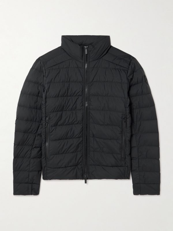 Crofton Logo-Appliquéd Quilted Enduraluxe® Down Jacket