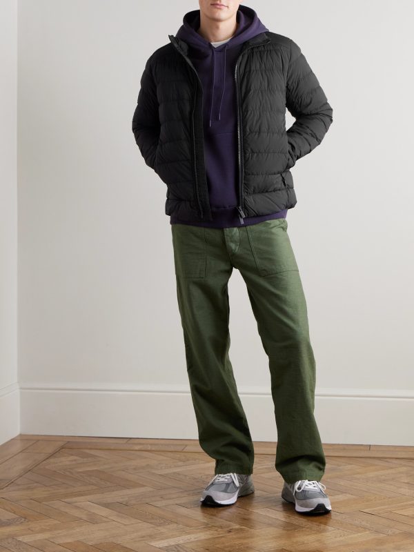 Crofton Logo-Appliquéd Quilted Enduraluxe® Down Jacket - OU