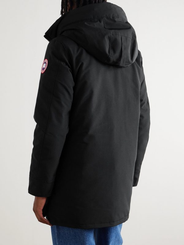 Langford CORDURA®-Trimmed Arctic Tech® Hooded Down Parka - BK Langford CORDURA®-Trimmed Arctic Tech® Hooded Down Parka - BK