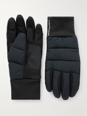 Quilted Shell Down Gloves