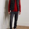 Crofton Logo-Appliquéd Quilted Enduraluxe® Down Gilet - OU Crofton Logo-Appliquéd Quilted Enduraluxe® Down Gilet - OU