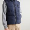 Crofton Slim-Fit Logo-Appliquéd Quilted Enduraluxe® Down Gilet - FR Crofton Slim-Fit Logo-Appliquéd Quilted Enduraluxe® Down Gilet - FR