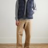 Crofton Slim-Fit Logo-Appliquéd Quilted Enduraluxe® Down Gilet - OU Crofton Slim-Fit Logo-Appliquéd Quilted Enduraluxe® Down Gilet - OU