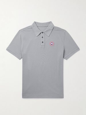 Beckley Logo-Appliquéd Cotton-Piqué Polo Shirt