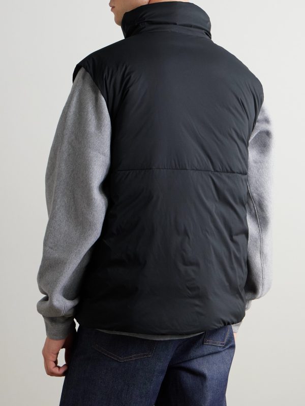 Lodge Quilted Ripstop Down Gilet - BK Lodge Quilted Ripstop Down Gilet - BK